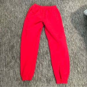 Red Sweat Pants